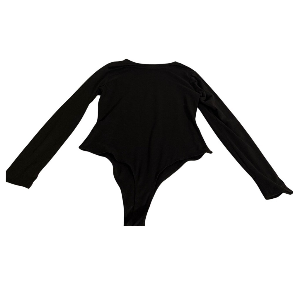 Black Long Sleeve Bodysuit - Picture 6 of 9